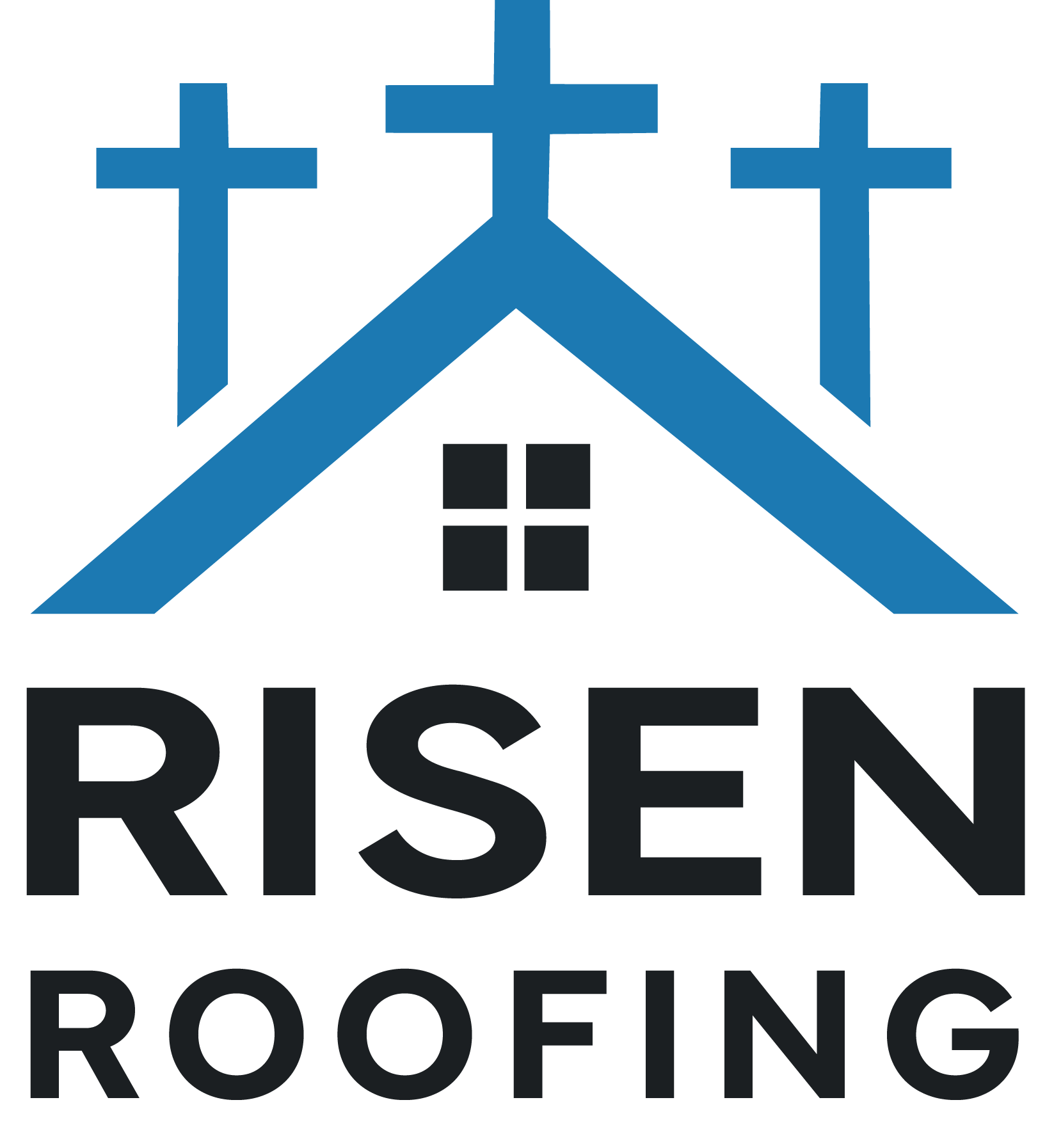 risen roofing logo